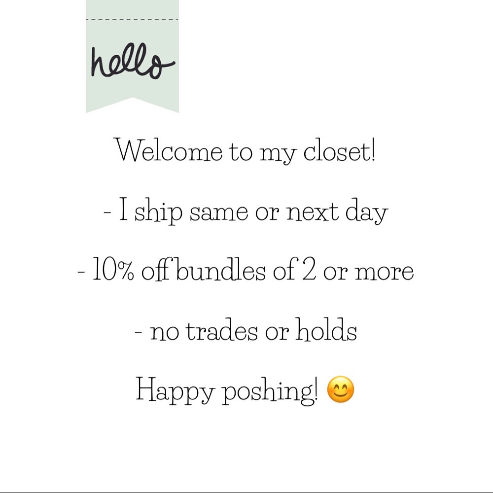 Welcome to my closet!